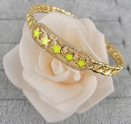 Brazalete Latón Oro 18K JB3100112