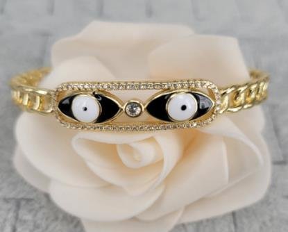 Brazalete Latón Oro 18K JB3100153
