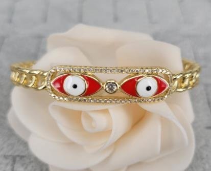 Brazalete Latón Oro 18K JB3100154