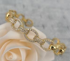 Brazalete Latón Oro 18K JB3200004