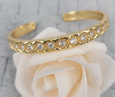 Brazalete Latón Oro 18K JB3200043