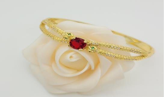 Brazalete Latón Oro 18K JB3200207