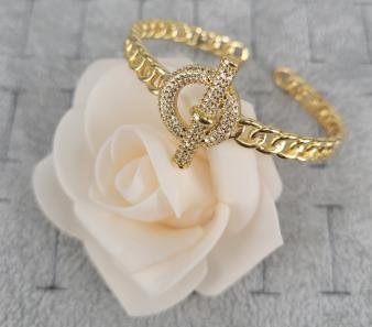 Brazalete Latón Oro 18K JB3300127