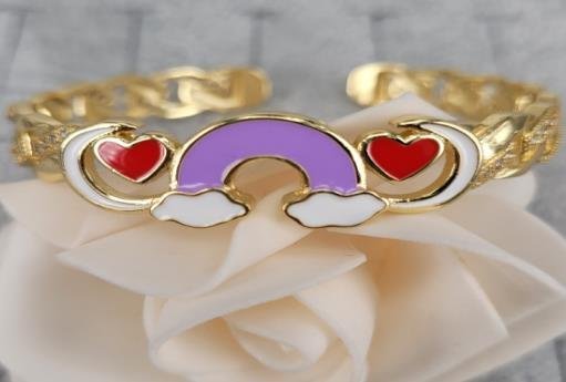 Brazalete Latón Oro 18K JB3300135