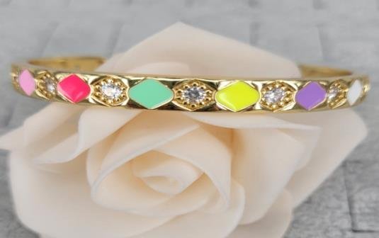 Brazalete Latón Oro 18K JB3300138