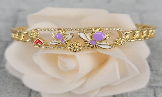 Brazalete Latón Oro 18K JB3300146