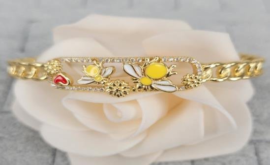 Brazalete Latón Oro 18K JB3300147