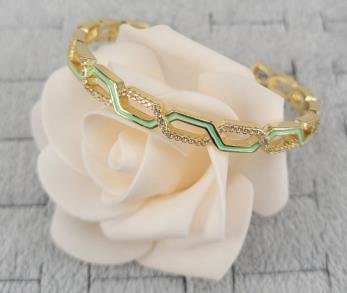 Brazalete Latón Oro 18K JB3600122