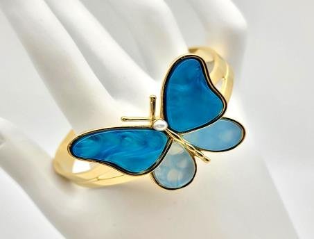 Brazalete Acero Inoxidable Oro 18K JB3700598