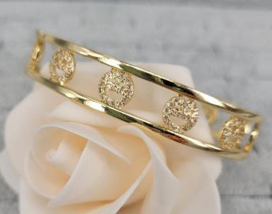 Brazalete Latón Oro 18K JB3800034
