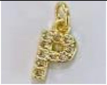Dije/Colgante JD0320748 – Alfabeto y Números