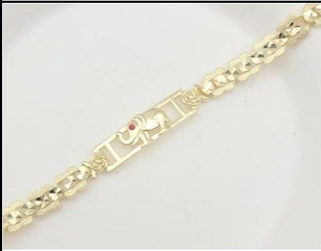 Pulsera Latón Oro 18K LBr150070