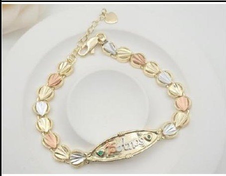 Pulsera Aleación Oro 18K - Medida:20+4 CM LBr160059