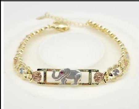 Pulsera Aleación Oro 18K - Medida:20+4 CM LBr160065