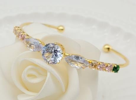 Brazalete Latón Oro 18K LHB200884