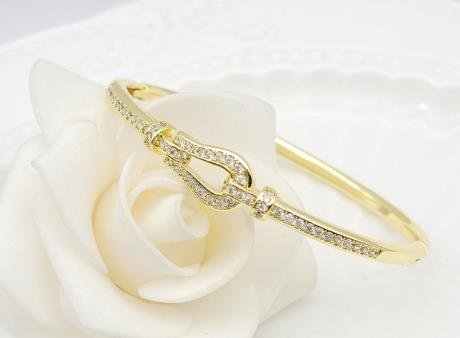 Brazalete Latón Oro 18K LHB200886