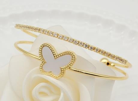 Brazalete Latón Oro 18K LHB200916