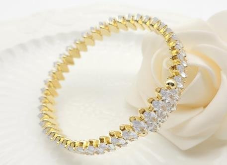 Brazalete Latón Rodio LHB210508
