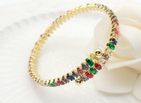 Brazalete Latón Oro 18K LHB210517