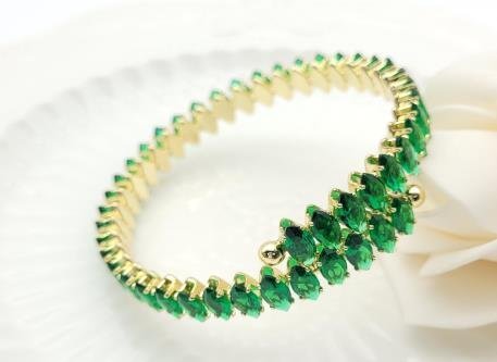 Brazalete Latón Rodio LHB210520