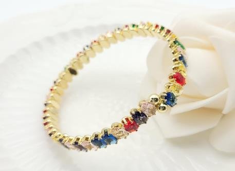 Brazalete Latón Oro 18K LHB210521