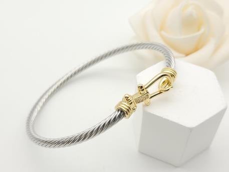 Brazalete Latón Oro 18K LHB240542