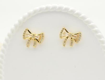 Arete Huggie Baño de Oro 18K