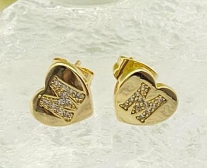 Arete Huggie Baño de Oro 18K