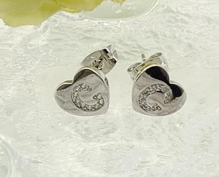 Arete Huggie Baño de Rodio