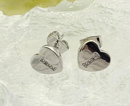 Arete Huggie Baño de Rodio