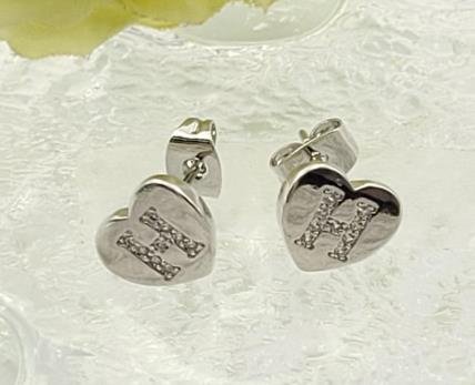 Arete Huggie Baño de Rodio