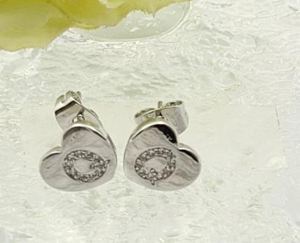 Arete Huggie Baño de Rodio