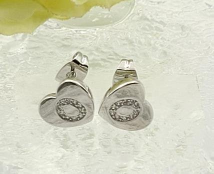 Arete Huggie Baño de Rodio