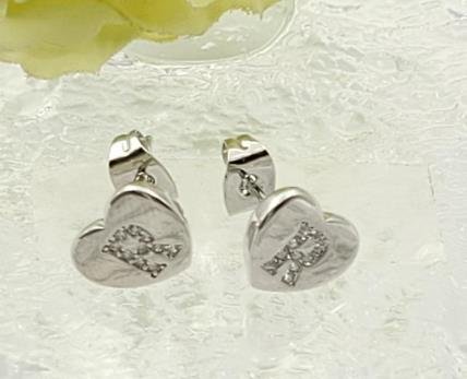Arete Huggie Baño de Rodio