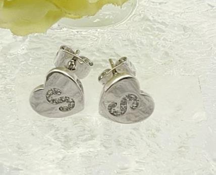 Arete Huggie Baño de Rodio