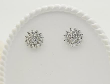 Arete Huggie Baño de Oro 18K