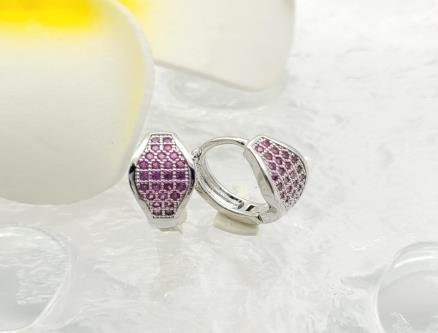 Arete Huggie Baño de Oro 18K