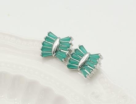 Arete Huggie Baño de Rodio