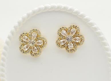 Arete Huggie Baño de Oro 18K