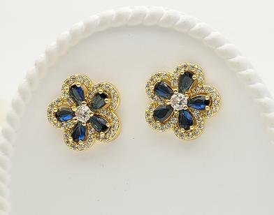Arete Huggie Baño de Oro 18K