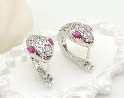 Arete Huggie Baño de Oro 18K