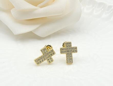 Arete Huggie Baño de Oro 18K