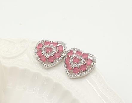 Arete Huggie Baño de Rodio