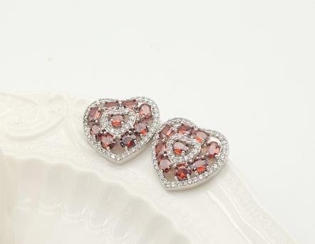 Arete Huggie Baño de Rodio