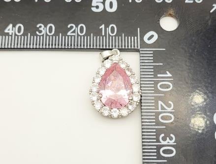 Dije Gota con Piedra Diseño 4