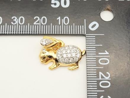 Dije Tortuga Pavé