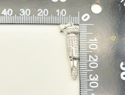 Dije Cohete Pavé