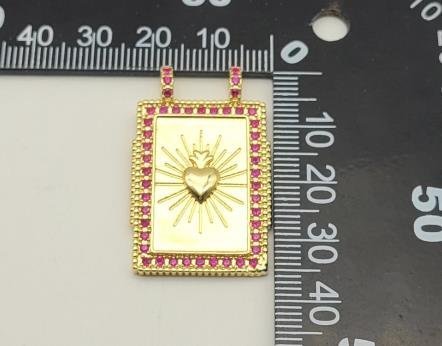 Dije Rectangular Astronauta