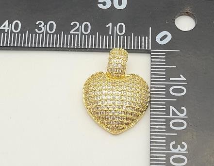 Dije Corazón Pavé Grande