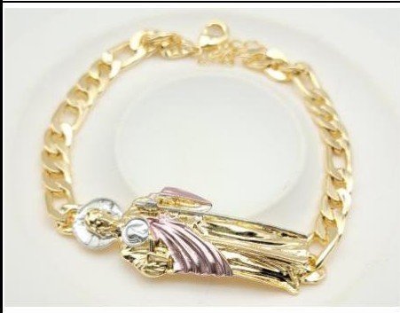 Pulsera Latón Oro 18K - Medida:20+4CM PBR0906815